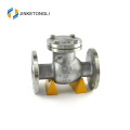 non-returned flanged ending ball type check valve